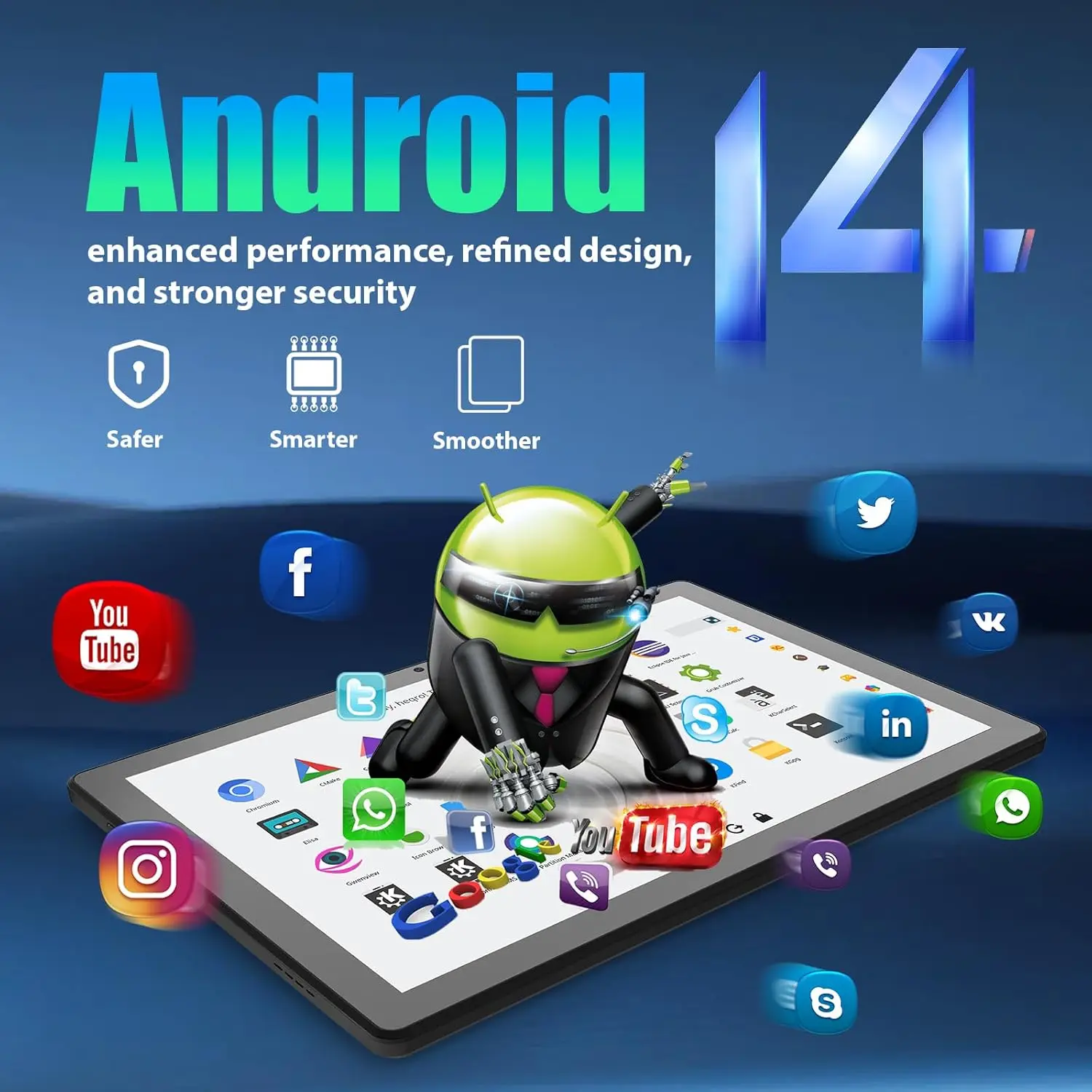 URAO 11 Inç Tablet Android 14  - Khadas Vim4 8Gb incelemesi ve fiyatı