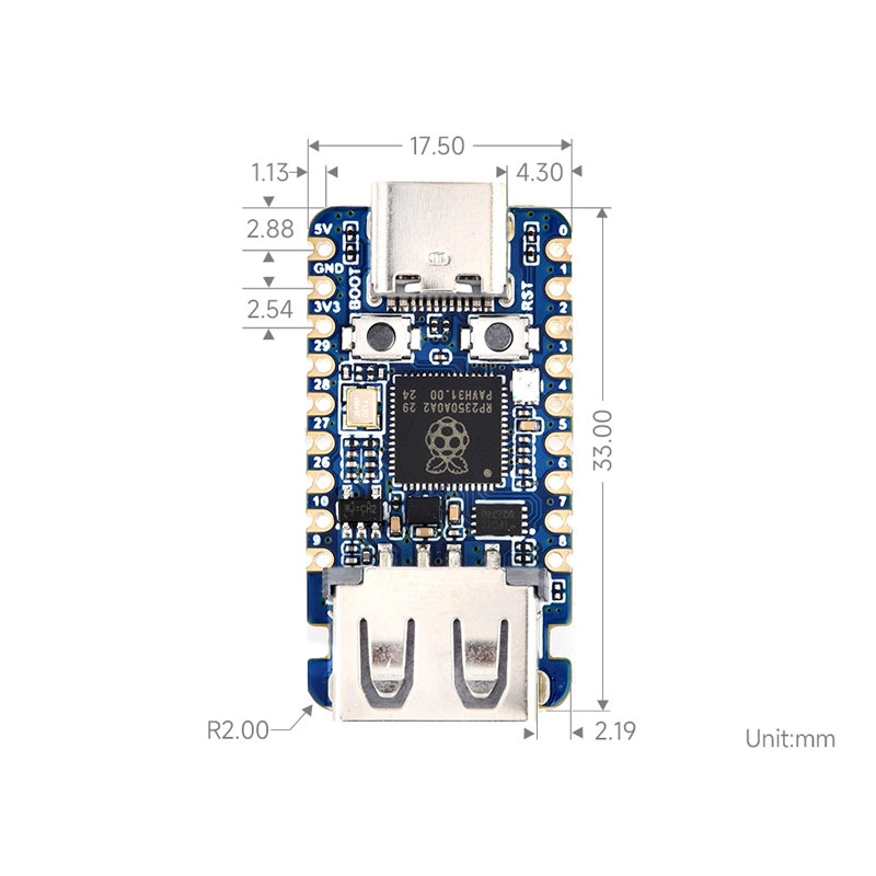 Raspberry Pi Pico 2 RP2350-USB - Banana Pi Bpi-M5 incelemesi ve fiyatı